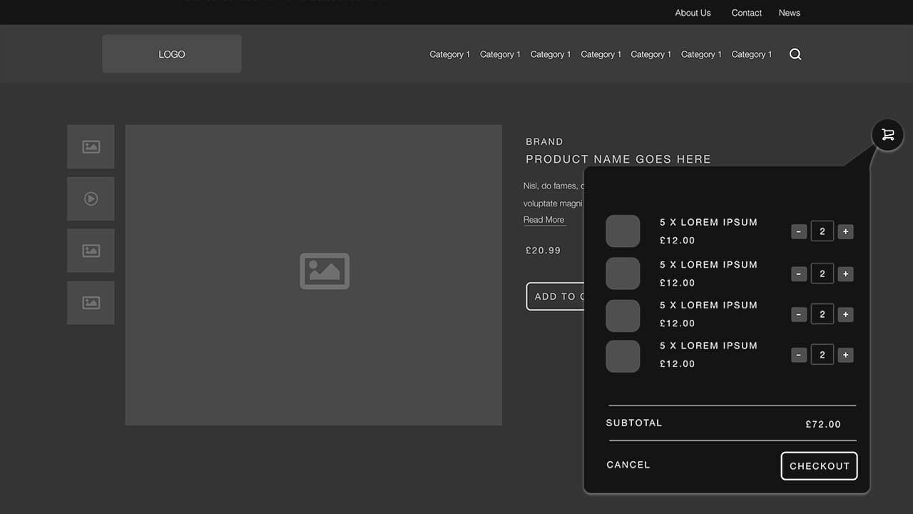 Intercounty Basket Wireframe